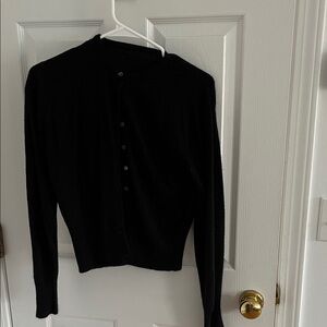 Elegant Black Women's Vintage Cardigan-believe it’s cashmere